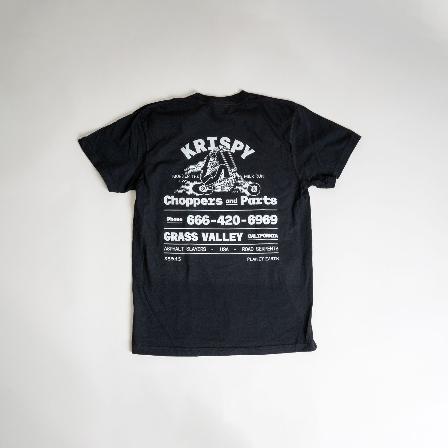 Black Chop Wizard Shop Tee