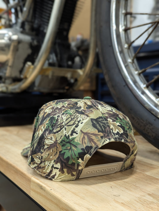 Black on Camo Krispy Hat