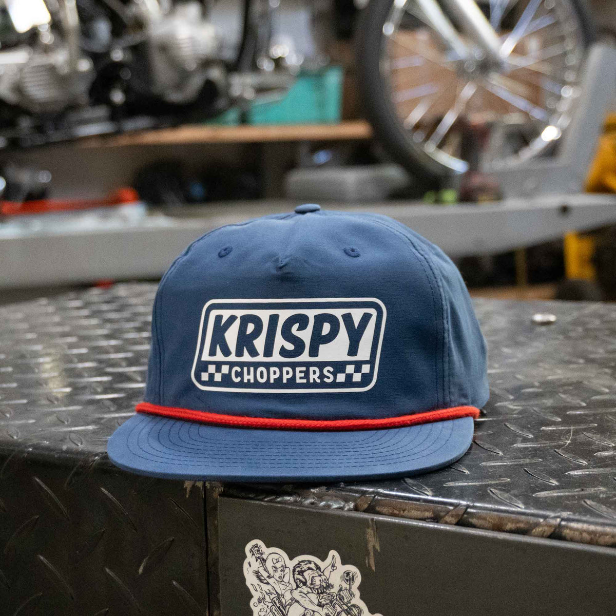 Krispy Co. Blue Speedway Hat