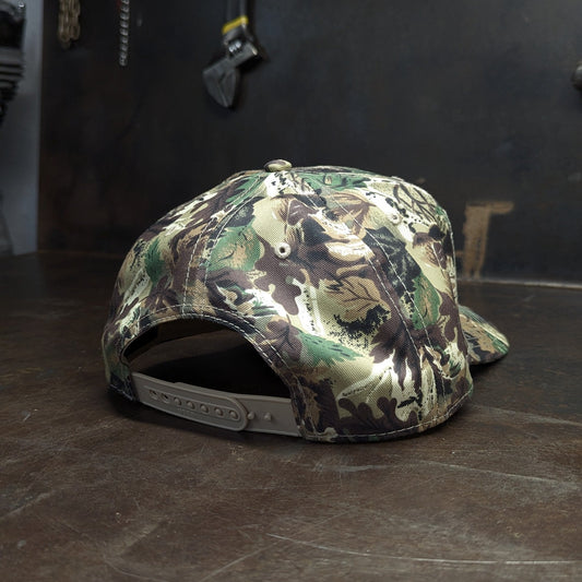 Chop Wizard Camo Hat - Orange