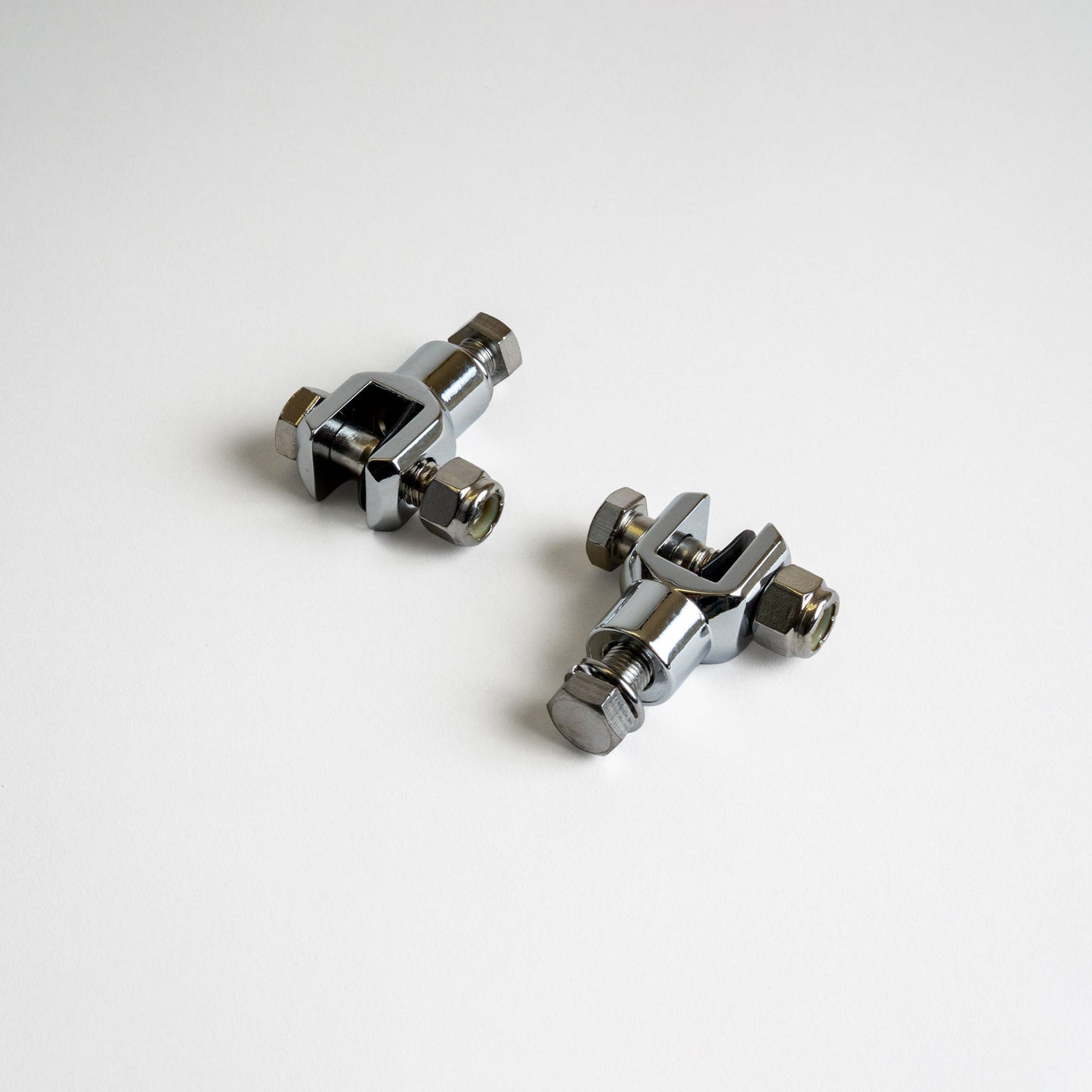 3/8" Chrome Foot Peg Yokes