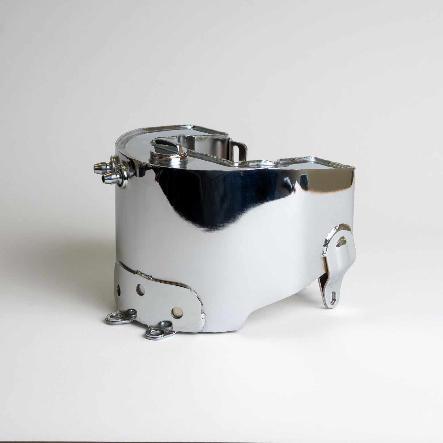 Chrome Panhead Style Horseshoe Oil Tank