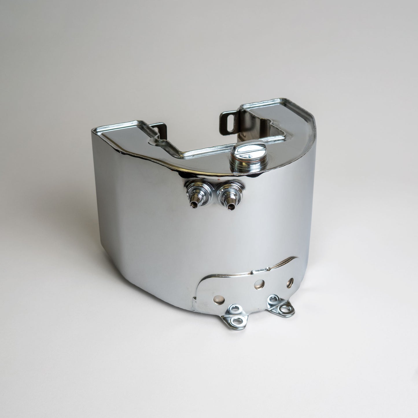 Chrome Panhead Style Horseshoe Oil Tank