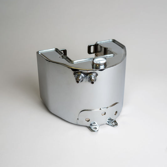 Chrome Panhead Style Horseshoe Oil Tank