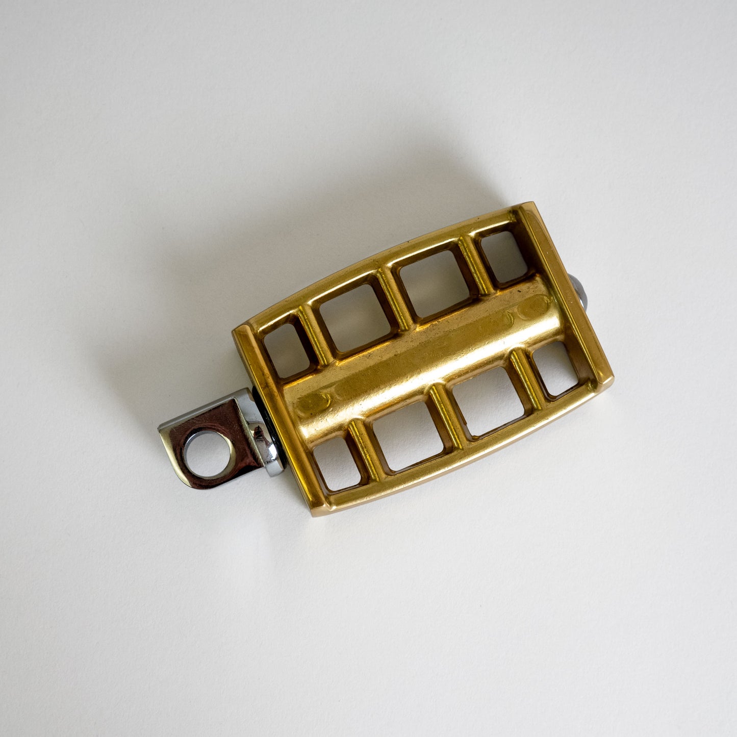 Skeleton Style Brass Kicker Pedal