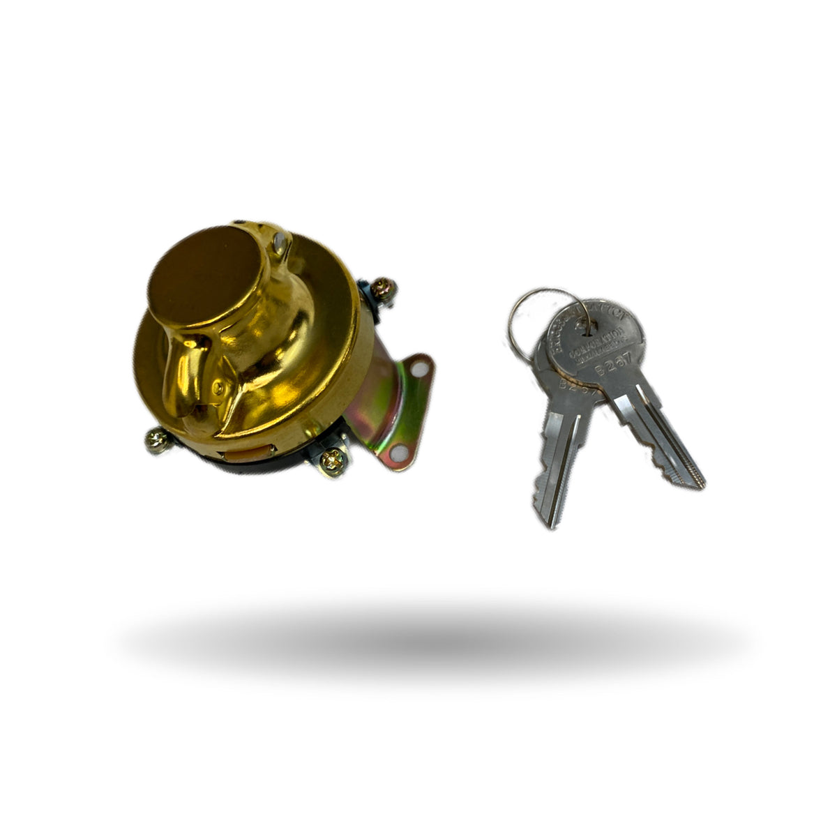 Brass 5-Terminal Ignition Switch