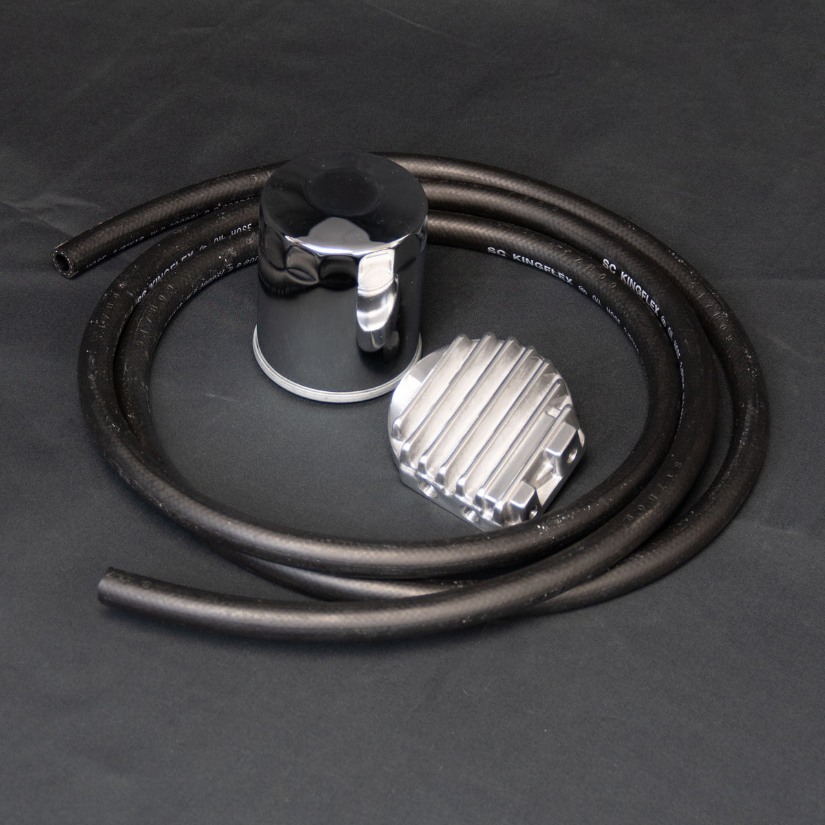 Adjustable Fender Mounting Kit with Oil Filter Mount