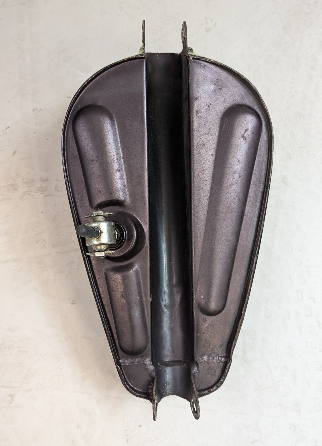 Crusty Ol' Sportster Tank with Flames