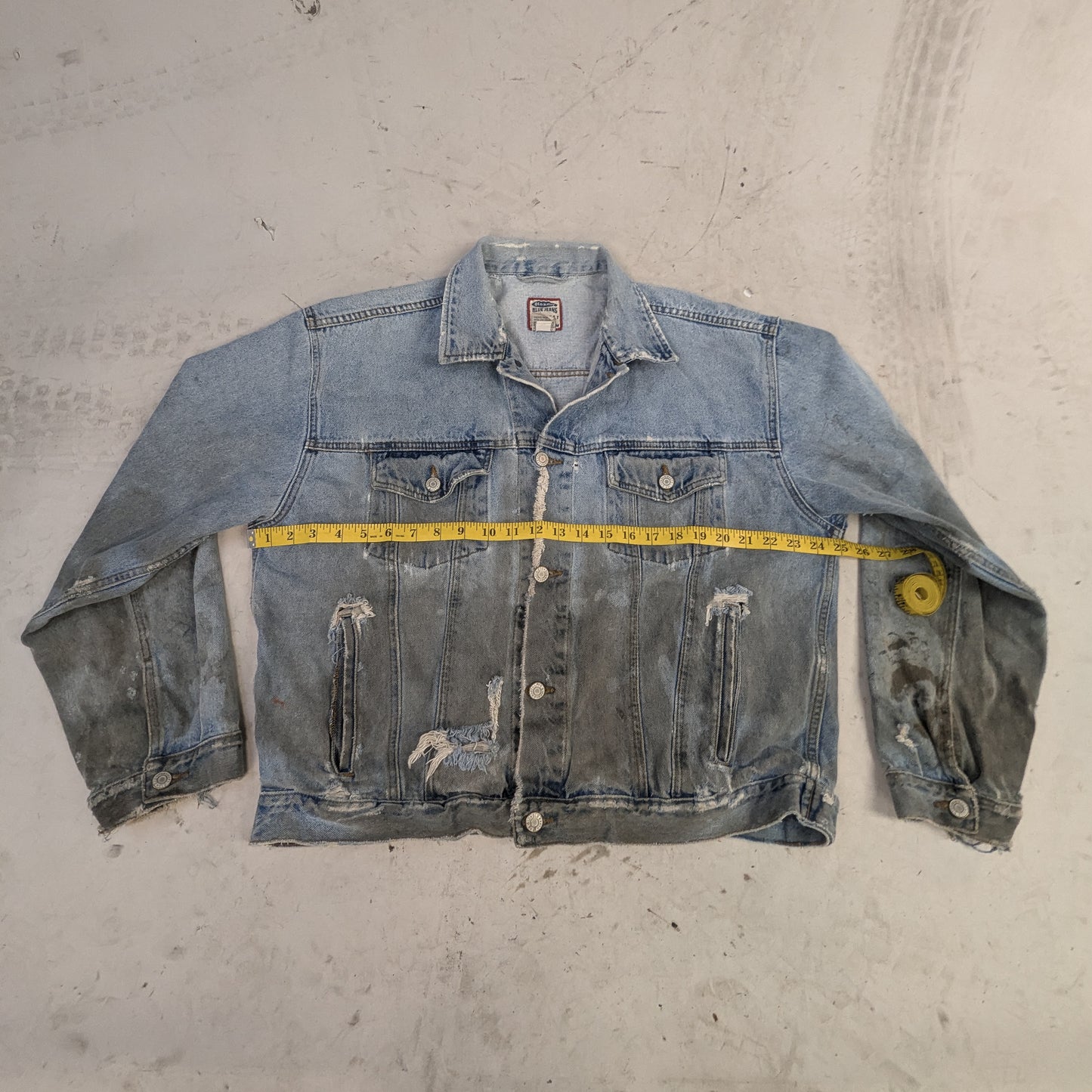 Grunge Jean Jacket