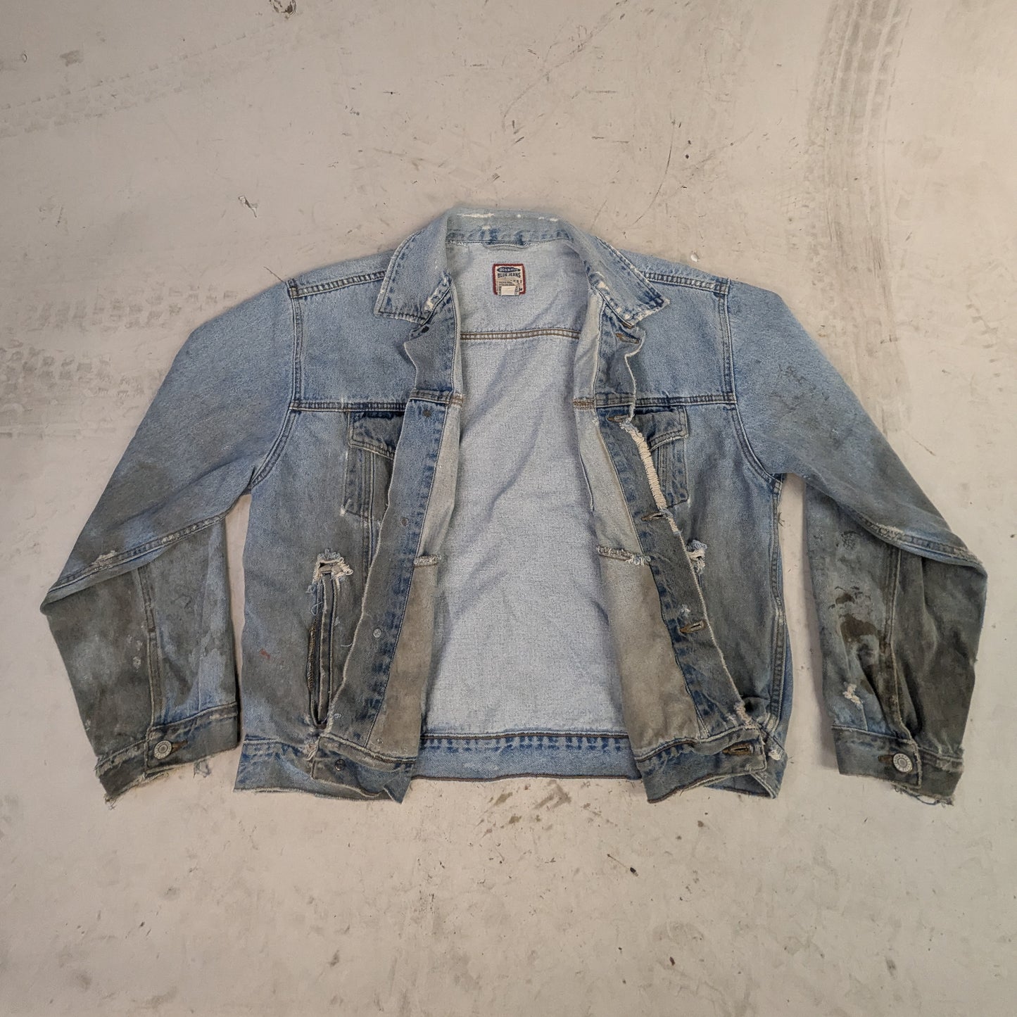 Grunge Jean Jacket