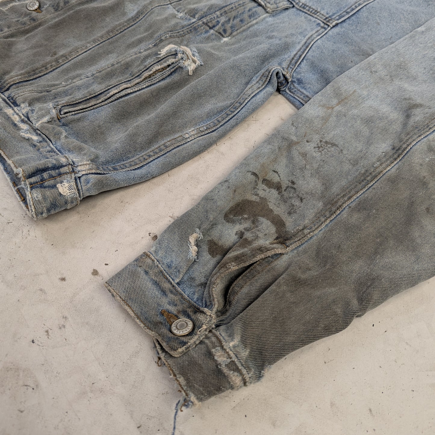 Grunge Jean Jacket