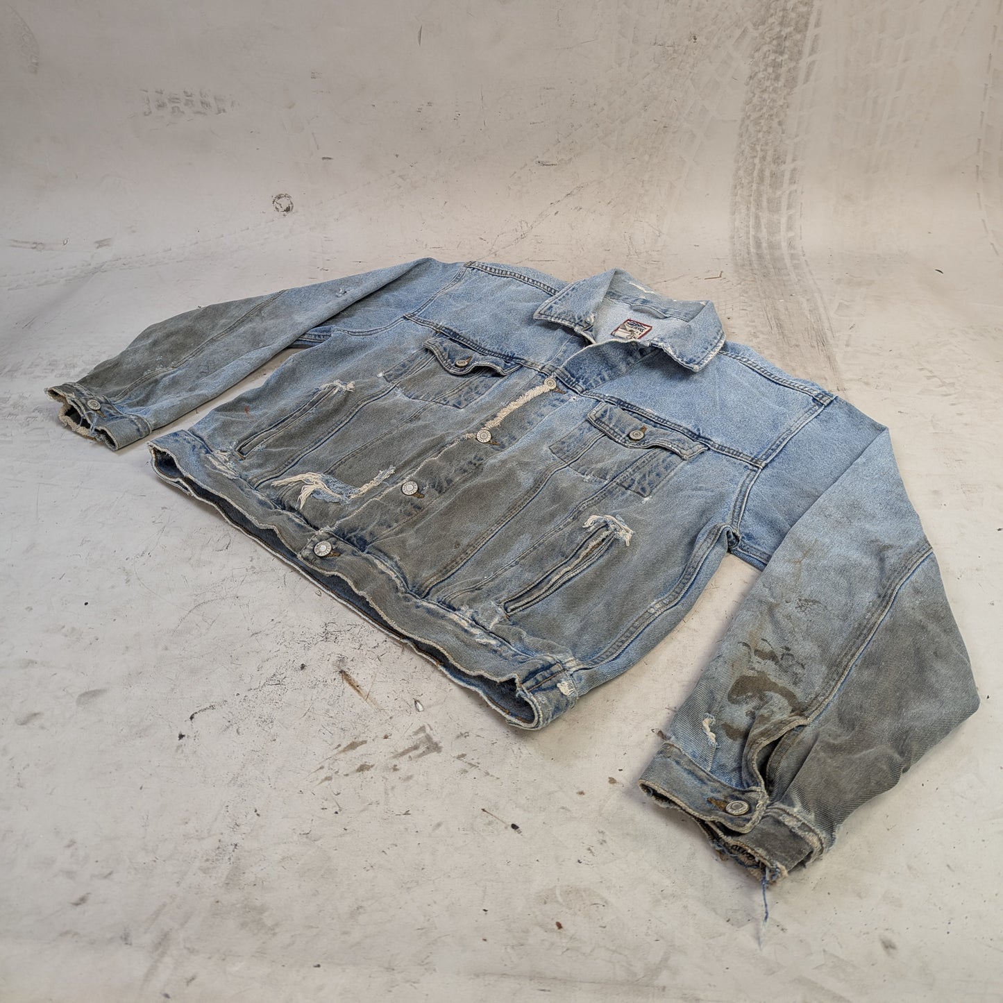 Grunge Jean Jacket