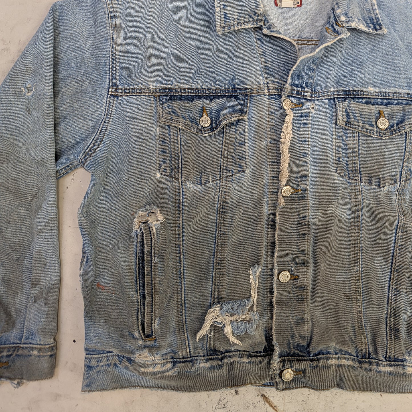 Grunge Jean Jacket