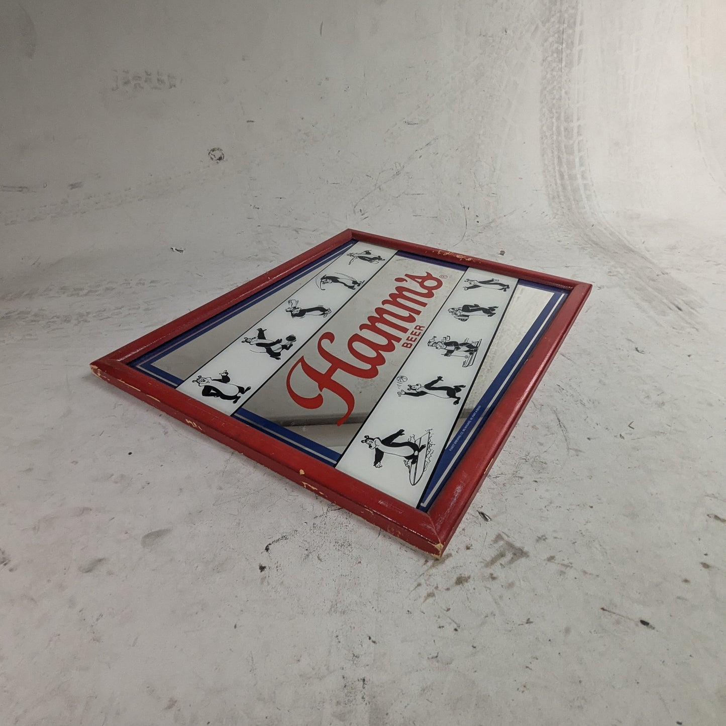 Hamm's Bear Mirror