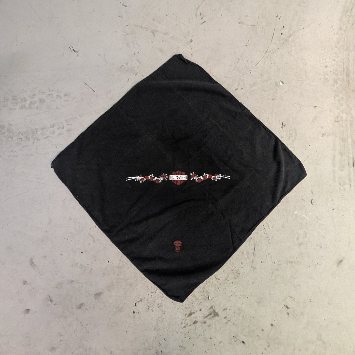 Black Harley Bandana