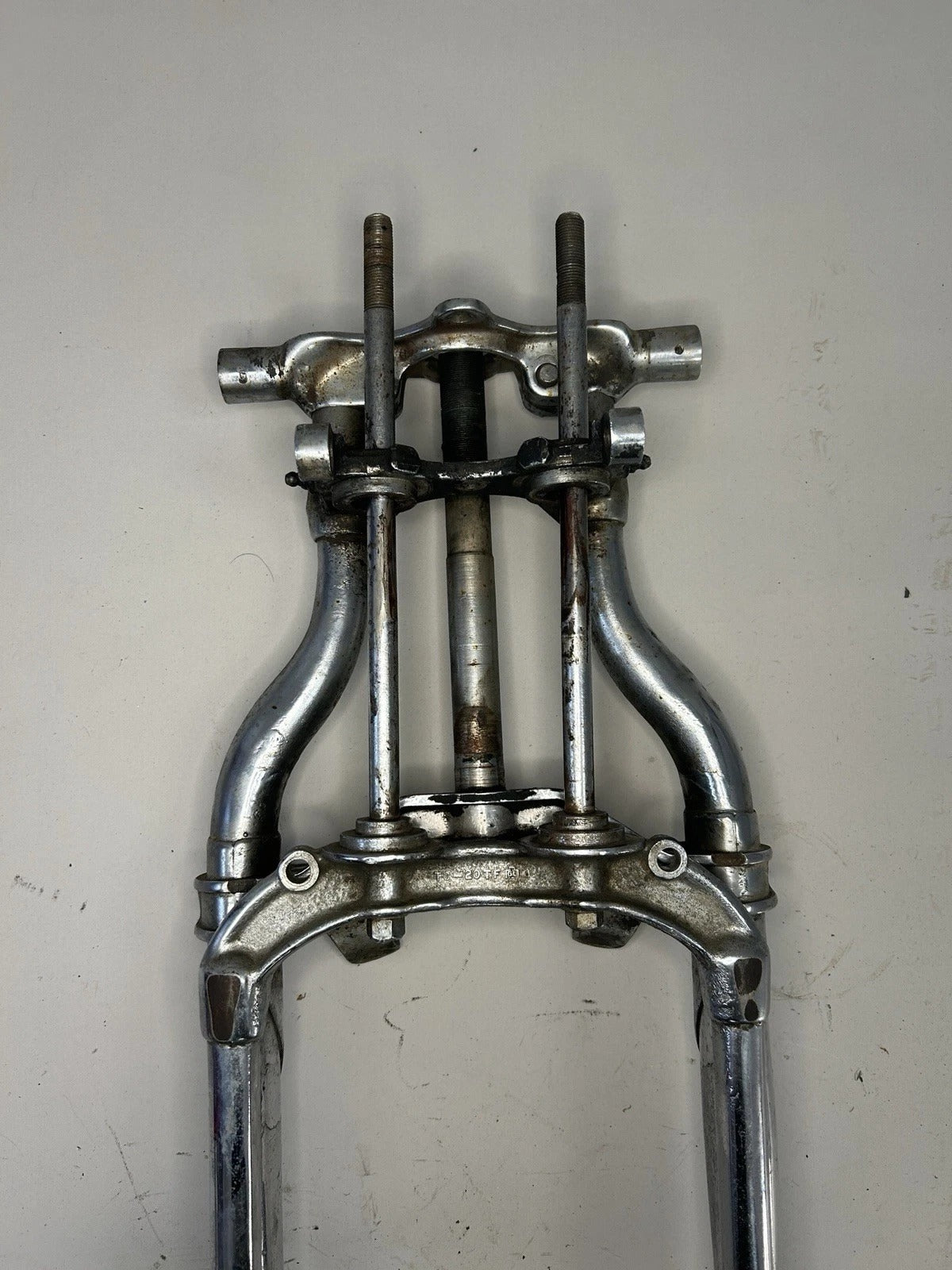 Harley-Davidson OEM 39-46 Knucklehead EL FL Chrome Springer