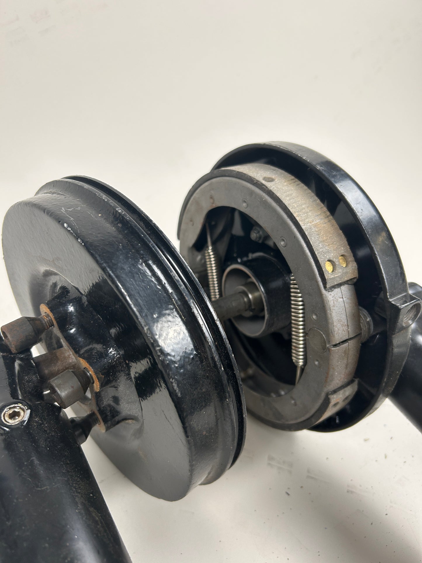 8" Over Panhead Wide Glide 41mm Adjustable Front End w/ Drum