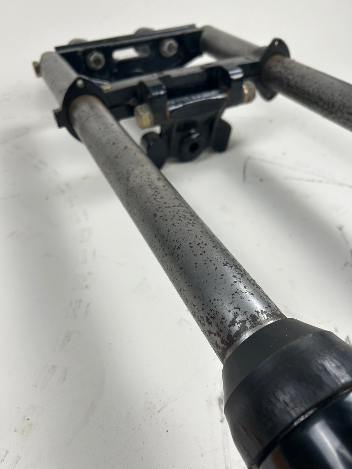 8" Over Panhead Wide Glide 41mm Adjustable Front End w/ Drum