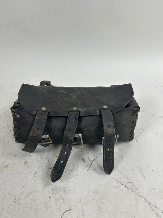 Vintage Leather 3 Strap Bag