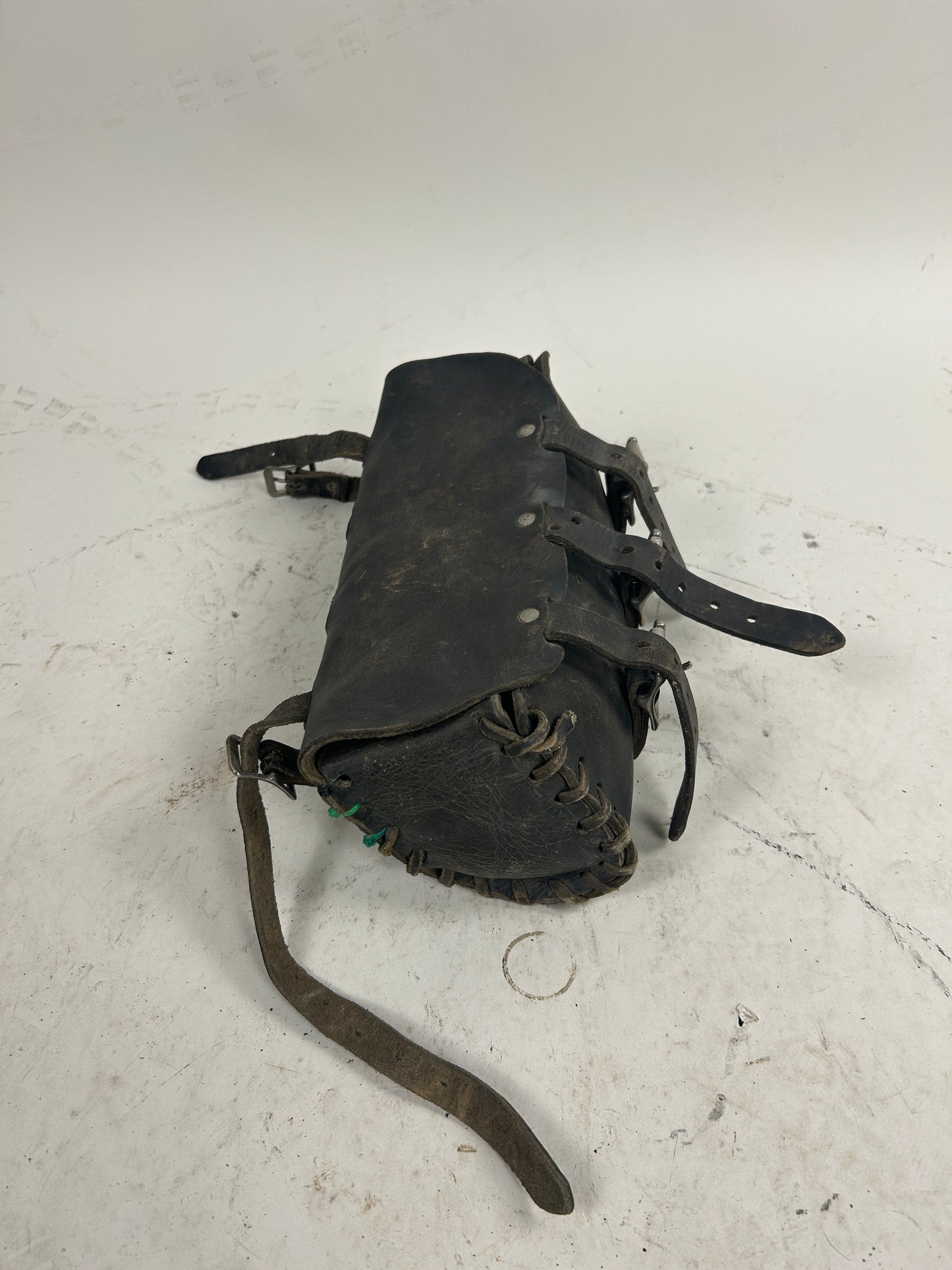 Vintage Leather 3 Strap Bag