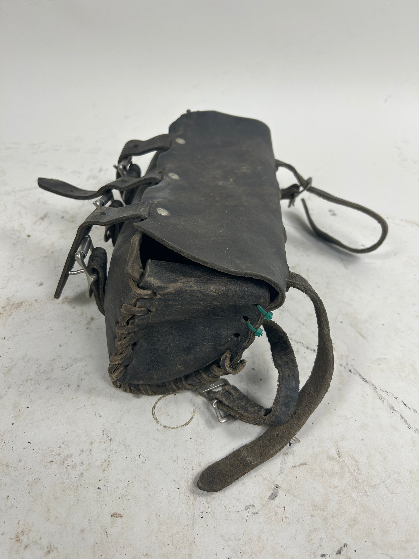 Vintage Leather 3 Strap Bag