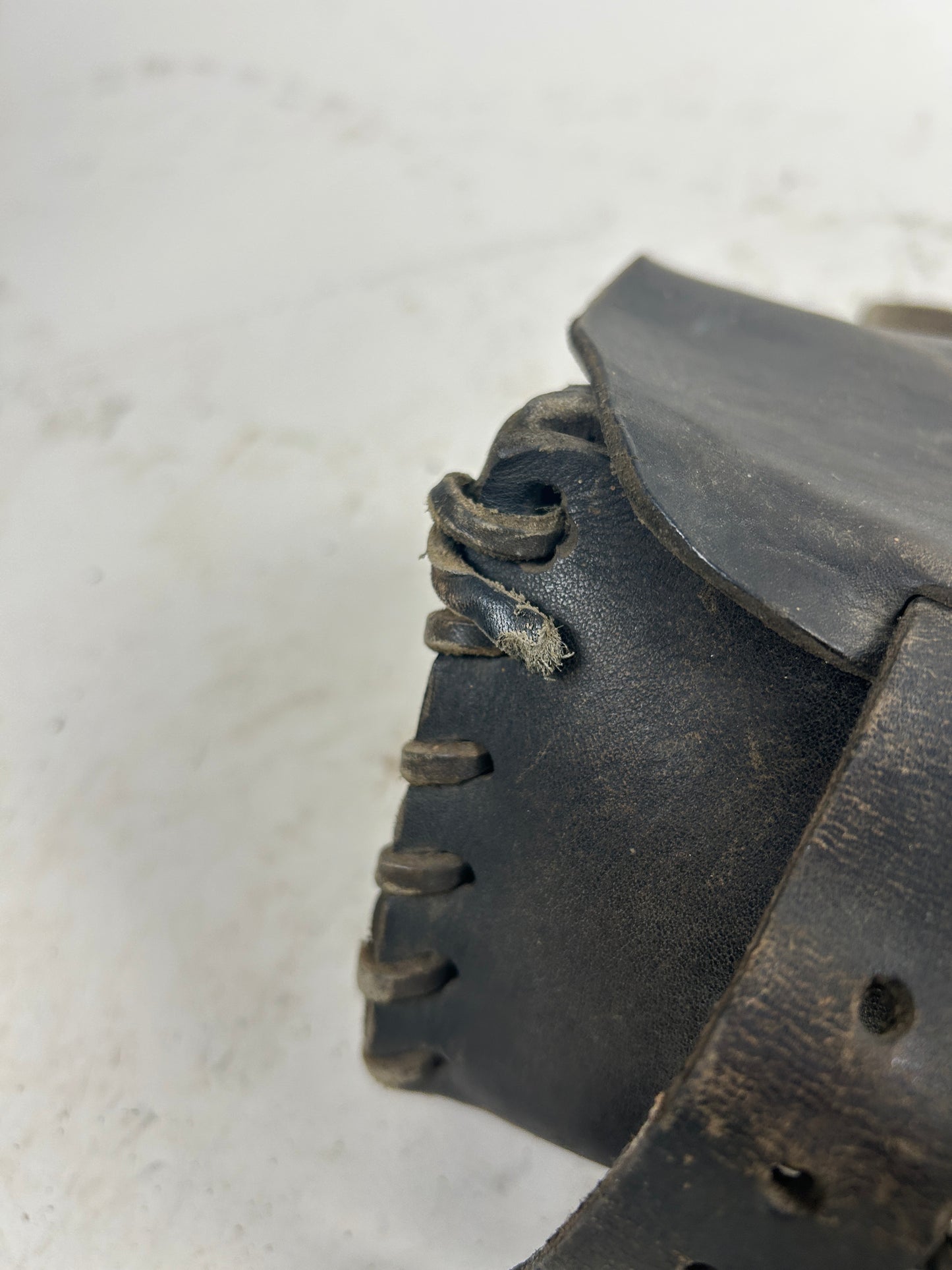 Vintage Leather 3 Strap Bag