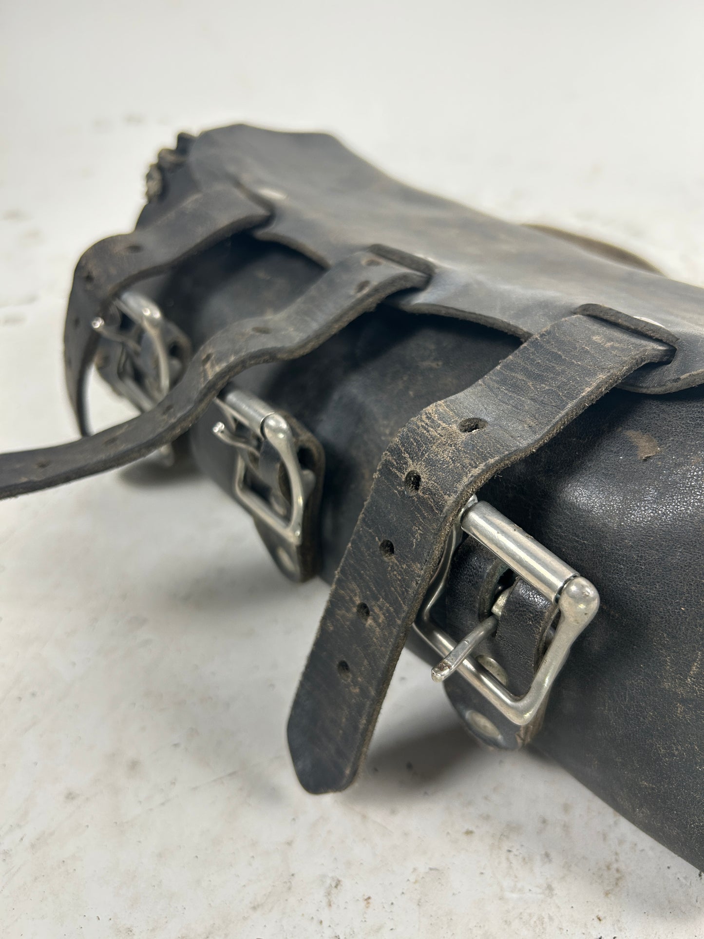 Vintage Leather 3 Strap Bag