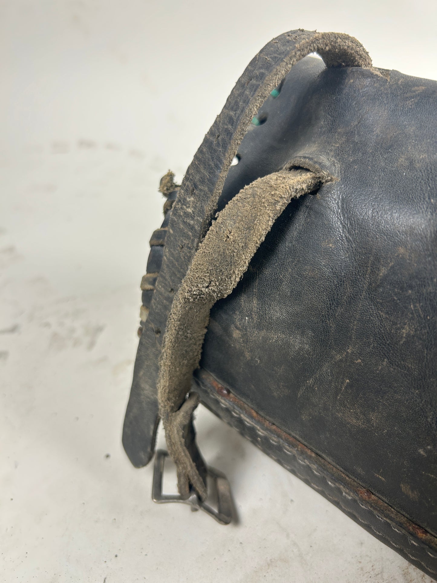 Vintage Leather 3 Strap Bag