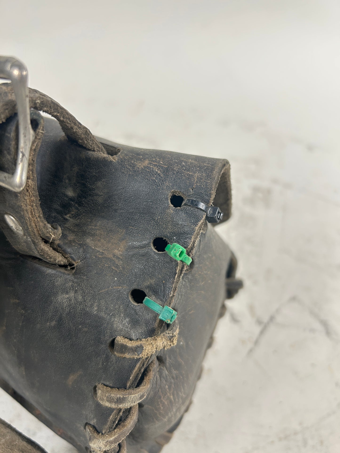Vintage Leather 3 Strap Bag