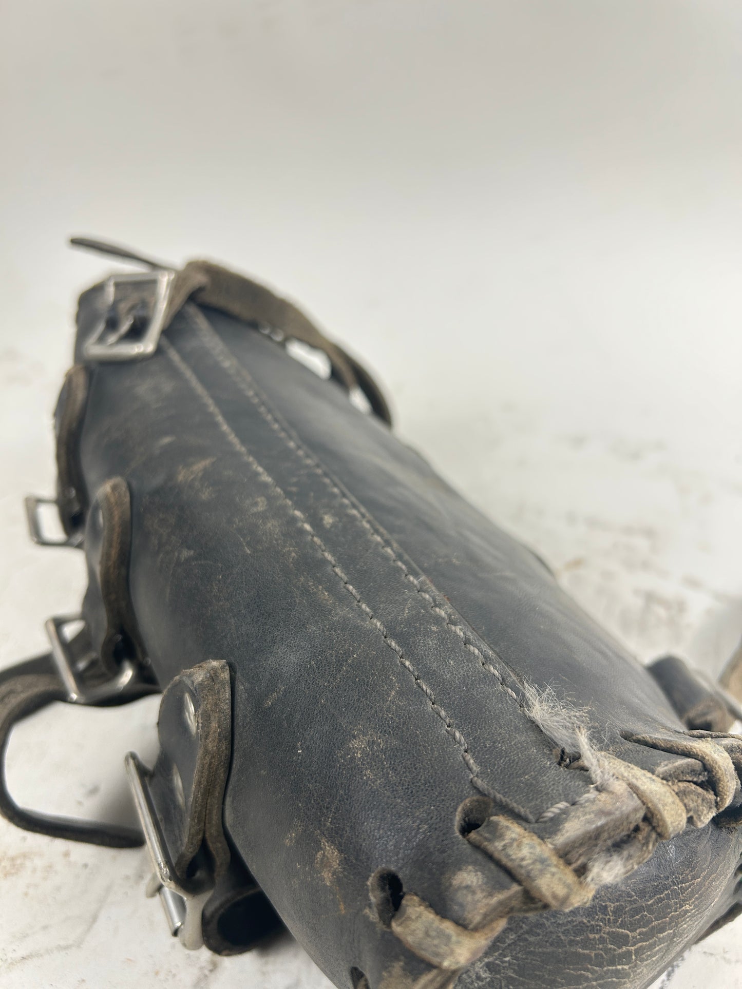 Vintage Leather 3 Strap Bag