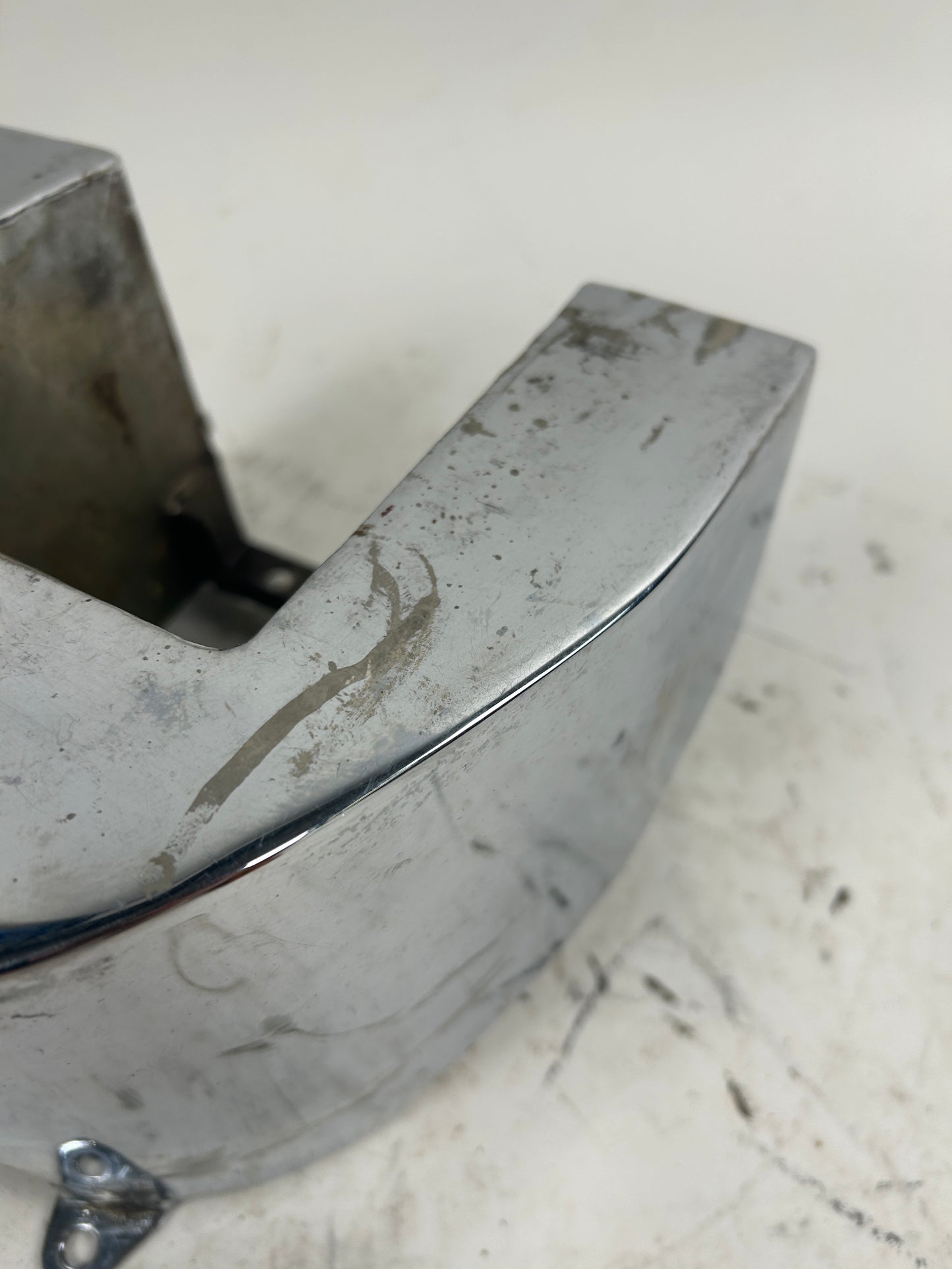 Aftermarket Chrome Horseshoe Oil Tank