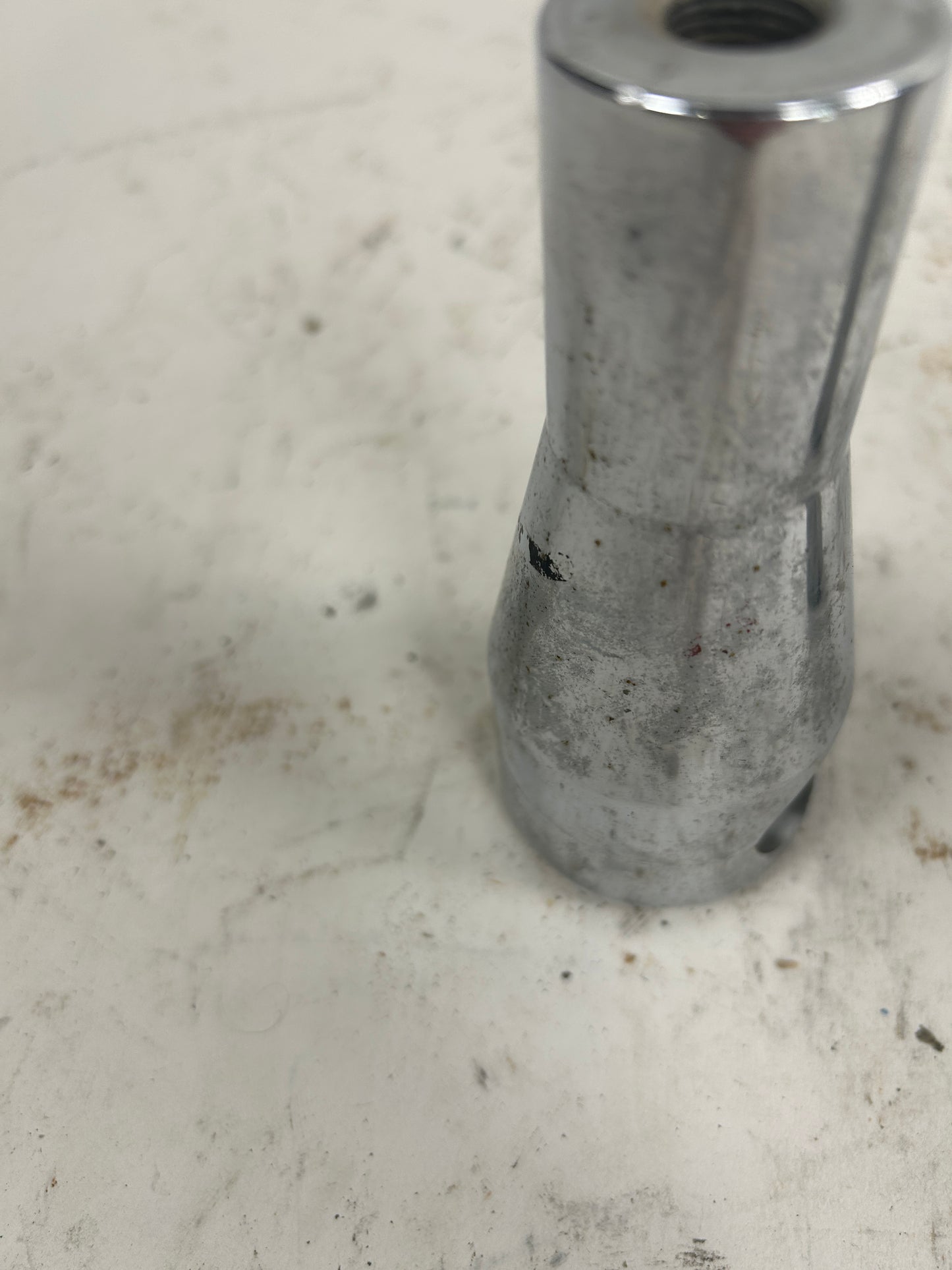 4" Old Chrome Risers