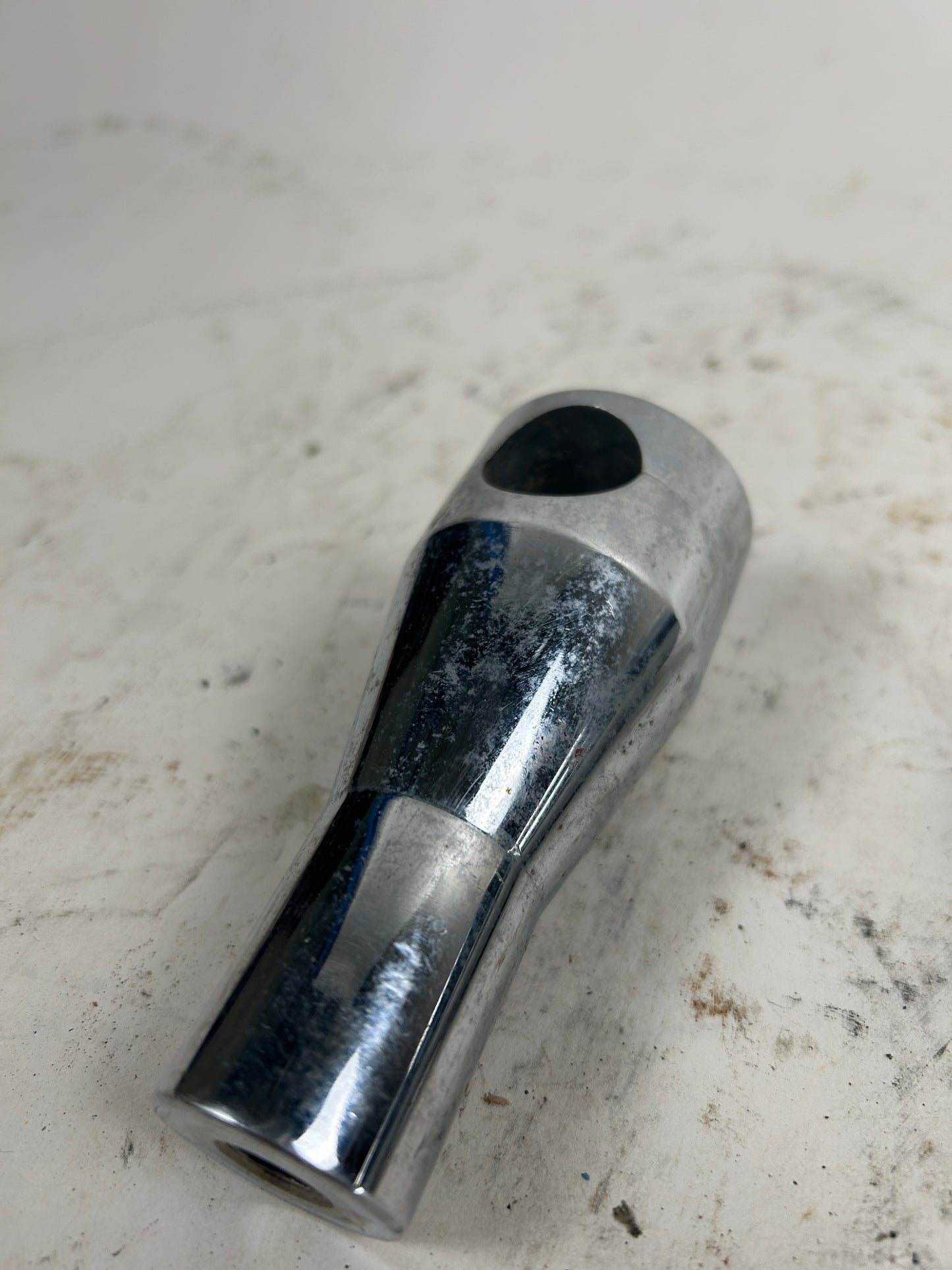 4" Old Chrome Risers