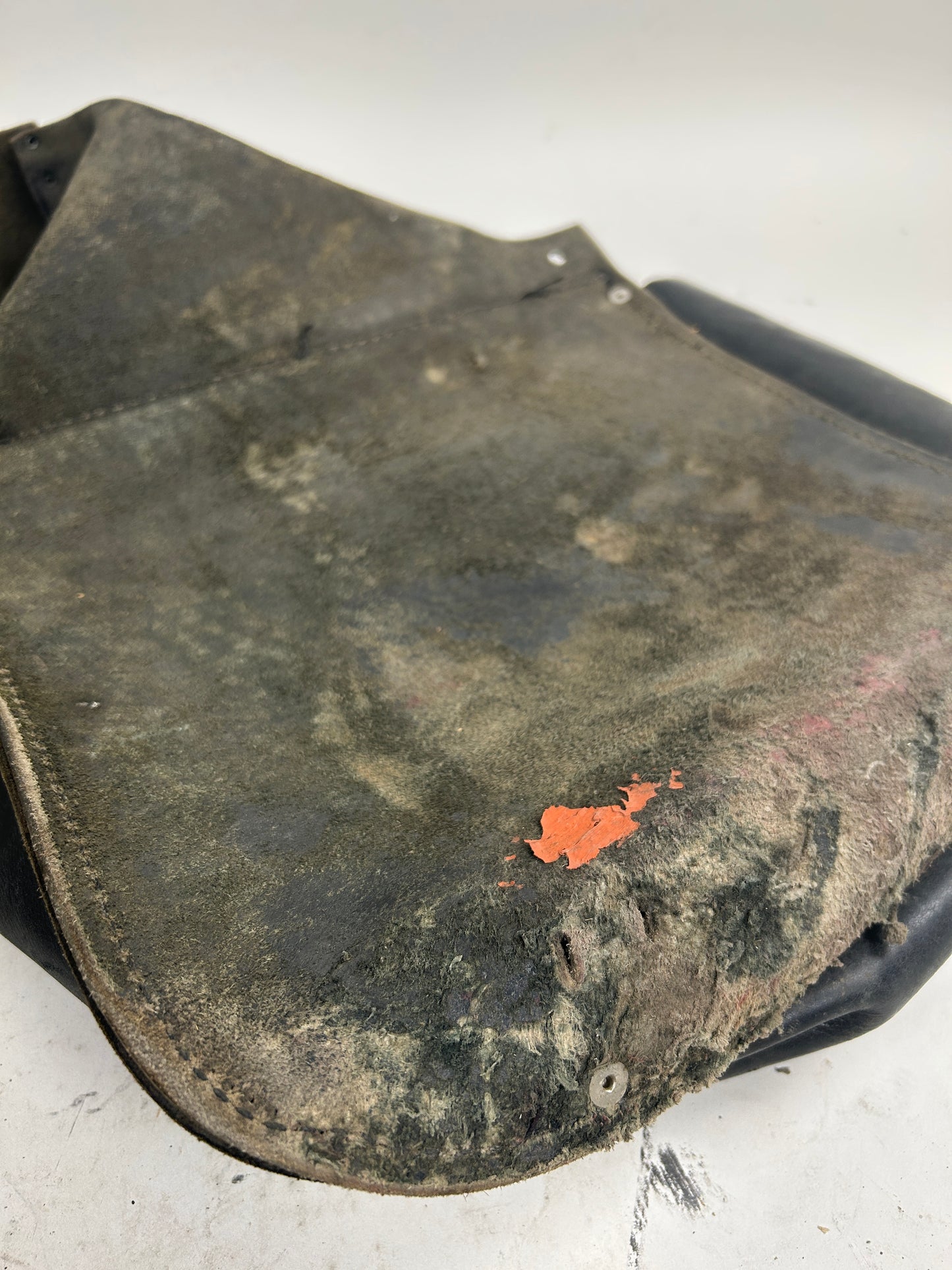 Vintage Leather Harley Saddle Bags