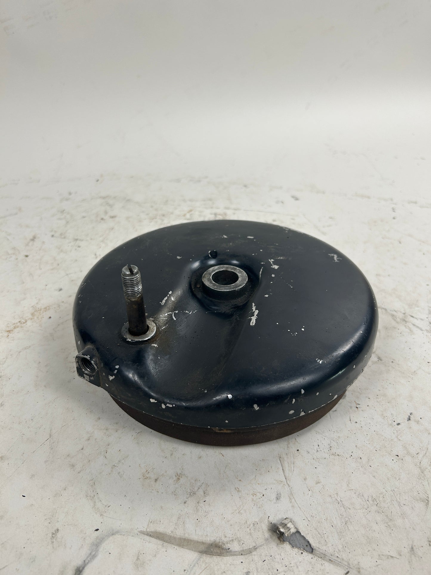 OEM Wide Glide Drum Front Brake Black