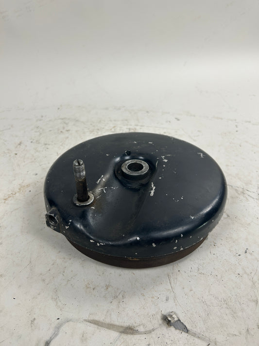OEM Wide Glide Drum Front Brake Black