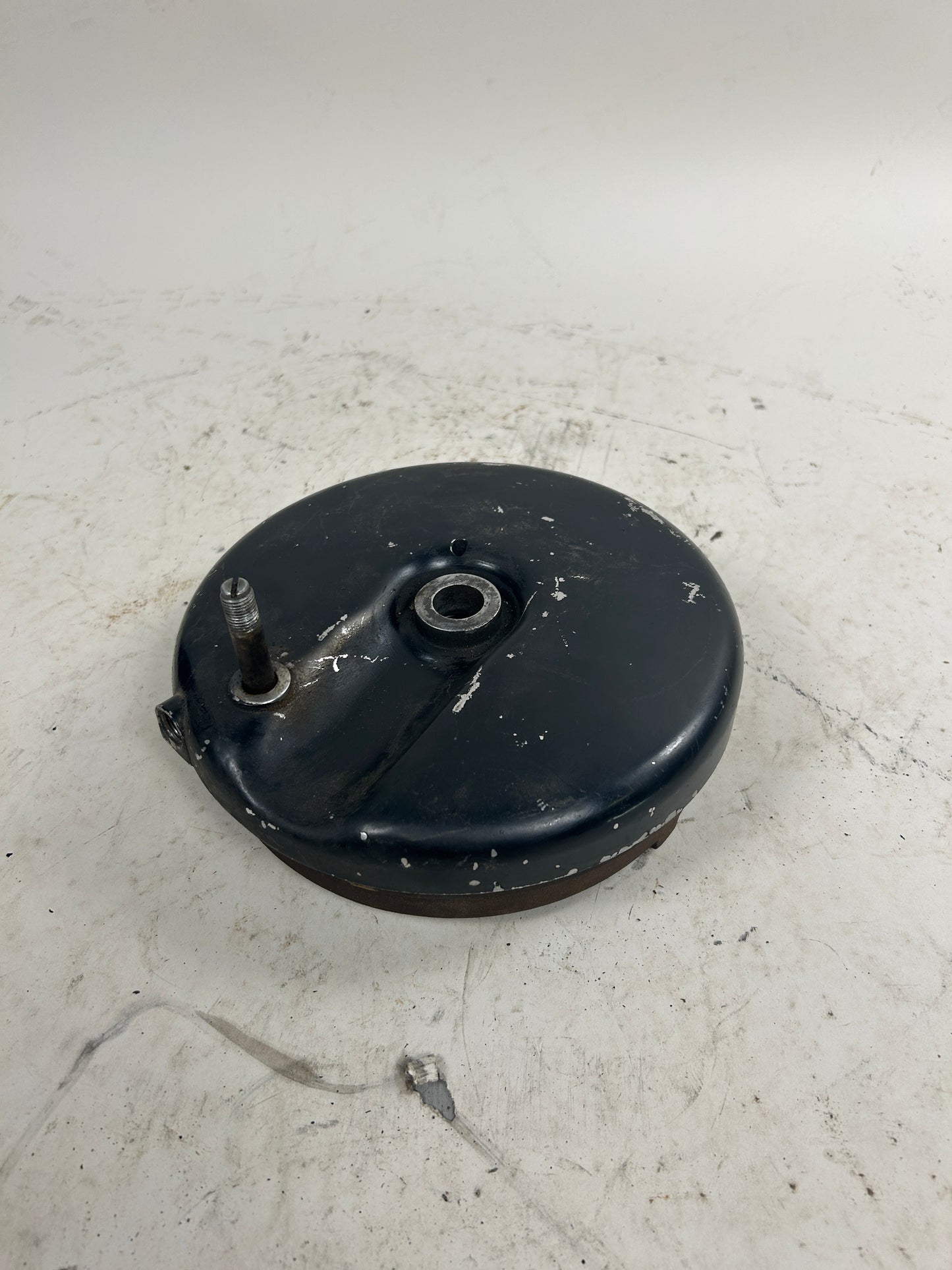 OEM Wide Glide Drum Front Brake Black