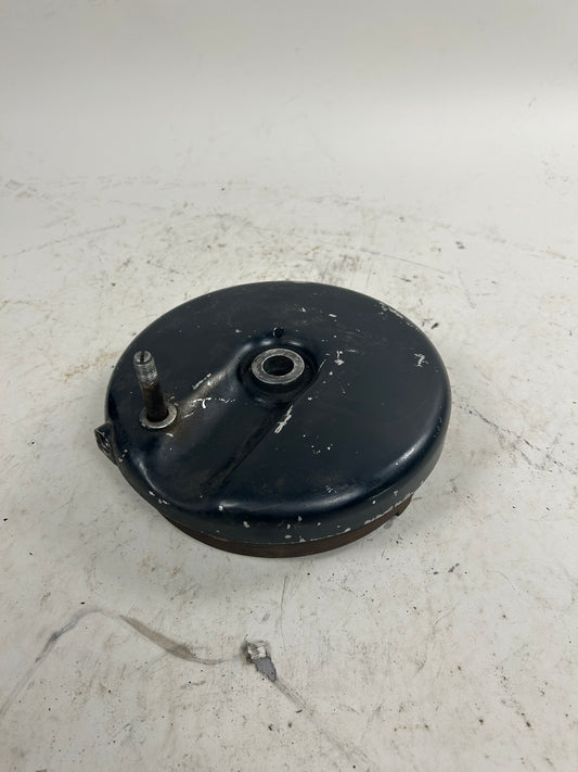 OEM Wide Glide Drum Front Brake Black