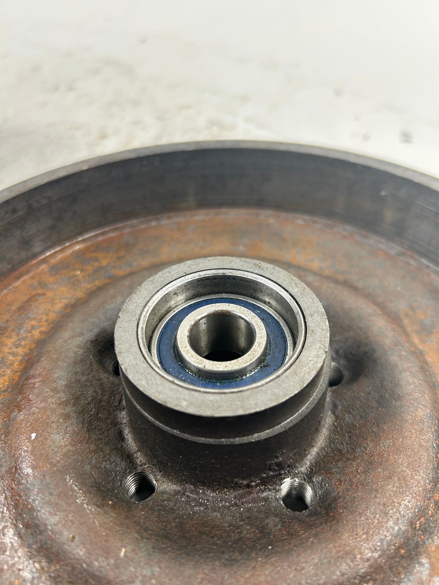 OEM Wide Glide Drum Front Brake Black