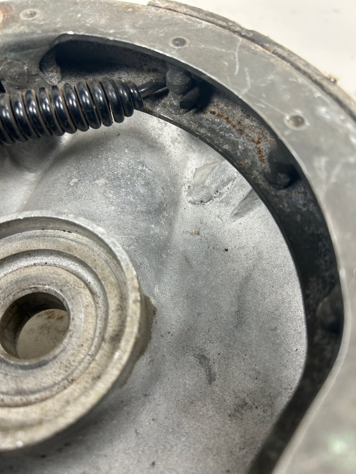OEM Wide Glide Front Drum Brake