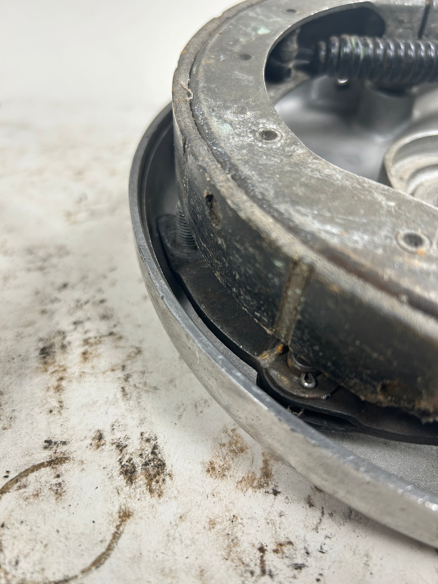 OEM Wide Glide Front Drum Brake