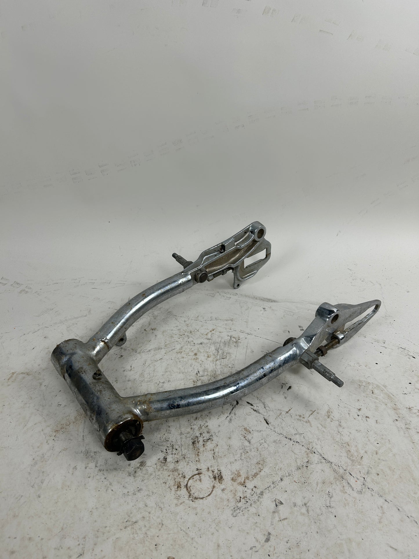 Crusty Chrome Round Swing Arm