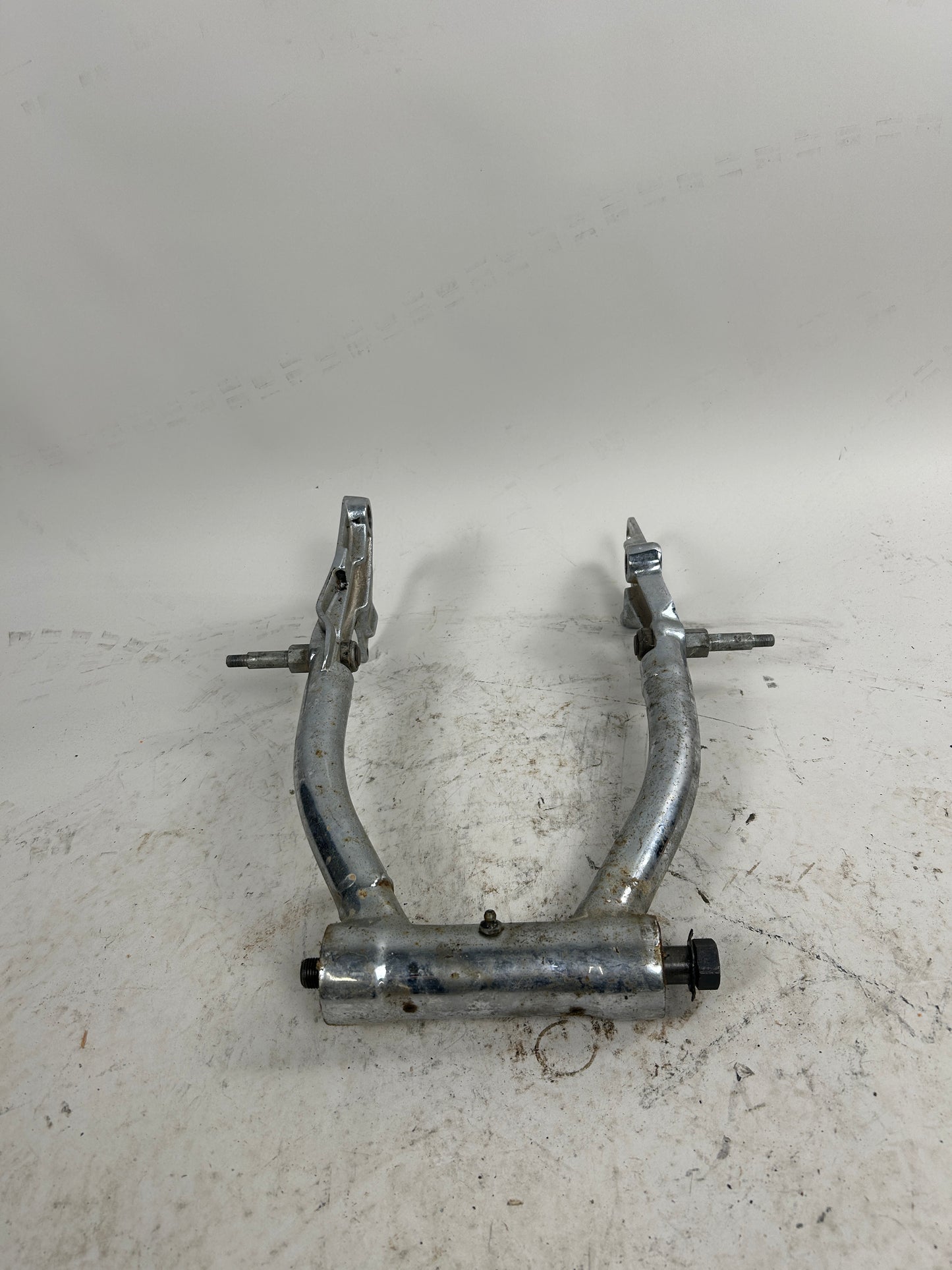 Crusty Chrome Round Swing Arm