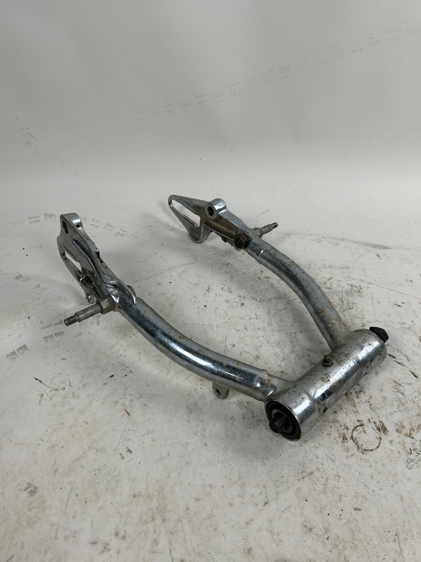 Crusty Chrome Round Swing Arm