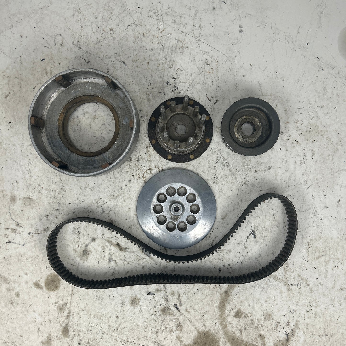 1.5" Belt Drive Setup