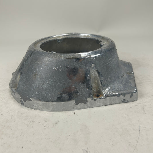 Old Chrome Slotted Shovelhead Primary Cover