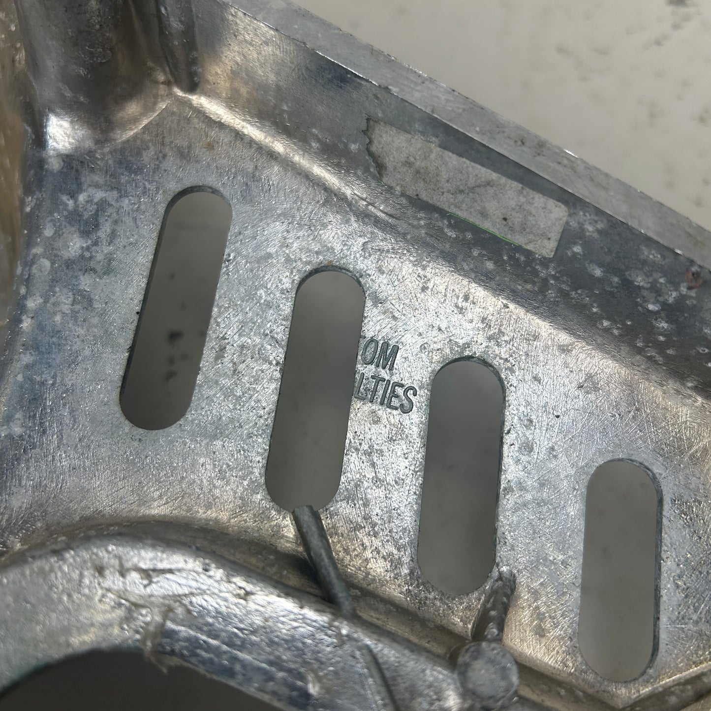 Old Chrome Slotted Shovelhead Primary Cover