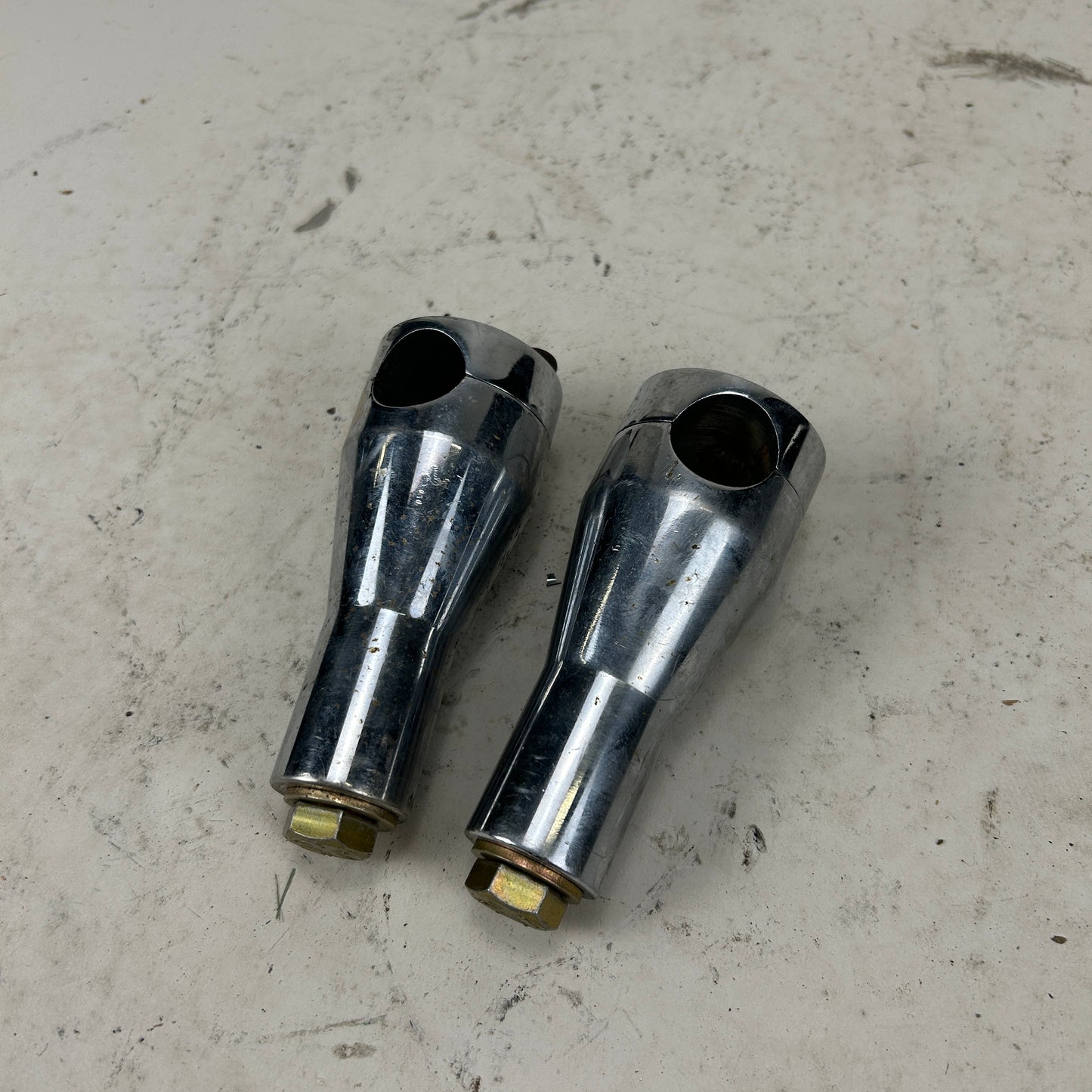 4" Chrome Chopper Risers