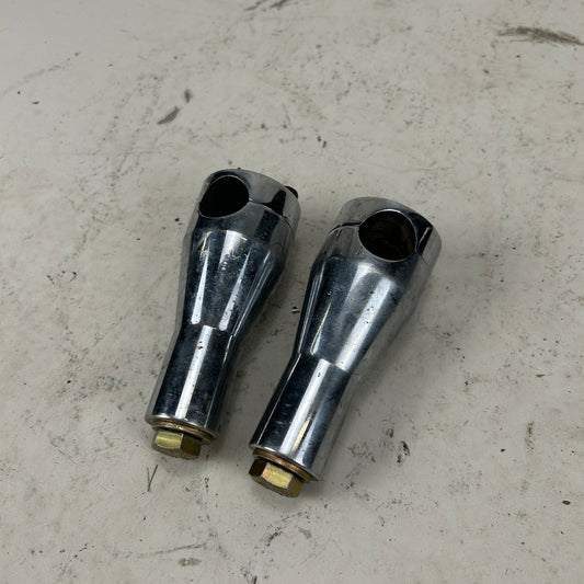 4" Chrome Chopper Risers