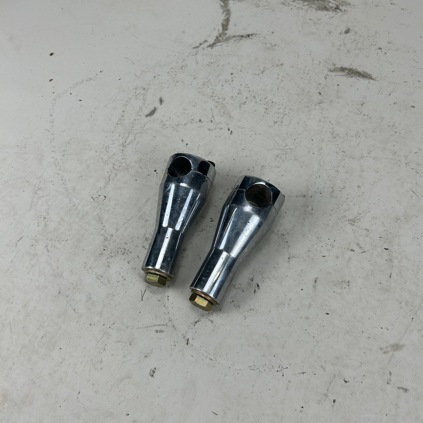 4" Chrome Chopper Risers
